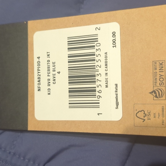 North Face NWT Reversible Jacket - Picture 2 of 3